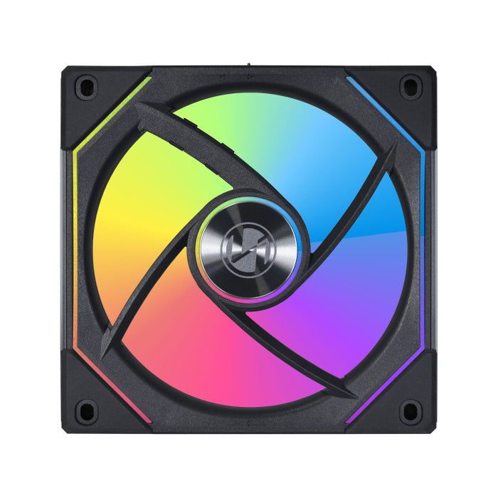 LIAN LI UNI FAN SL-INF120 RGB Revolutionized Daisy-Chain 3-in-1 Pack ARGB Fan with ARGB Controller - Black