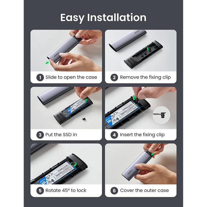 UGreen M.2 NVMe Portable SSD Enclosure