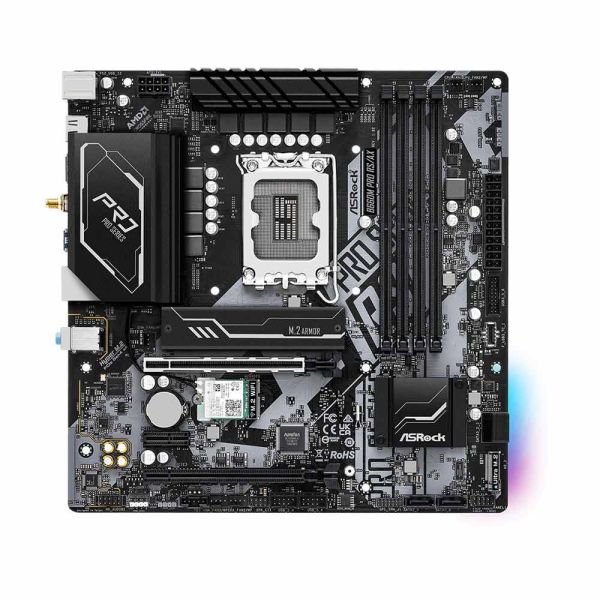 ASRock B660M Pro RS/ax Intel LGA1700 Motherboard