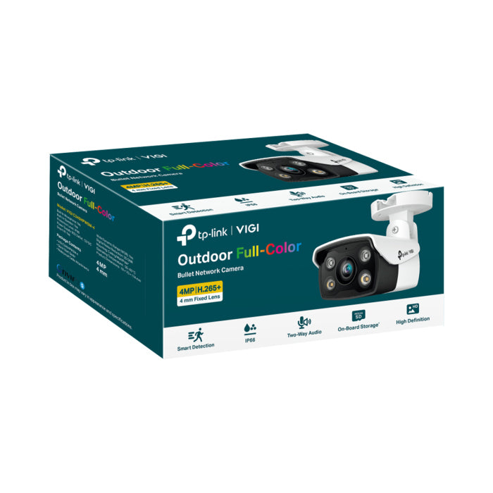 TP-Link VIGI 4MP Outdoor Full-Color Bullet Network Camera