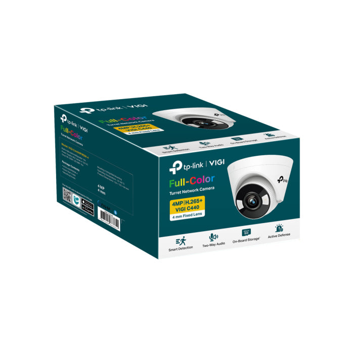 TP-Link VIGI 4MP Full-Color Turret Network Camera