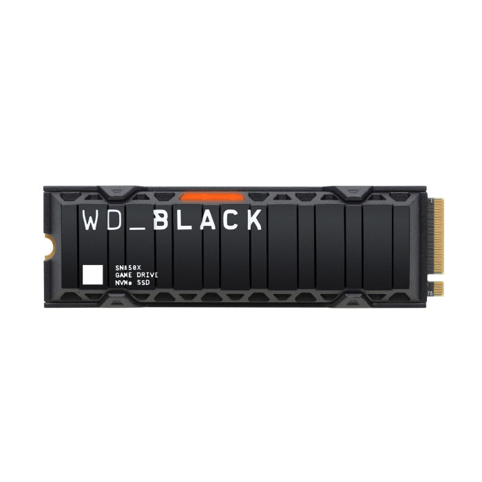 WD 1TB WD_BLACK SN850X Gaming Internal NVMe PCIe 4.0, M.2 SSD with Heatsink, Works with Playstation 5