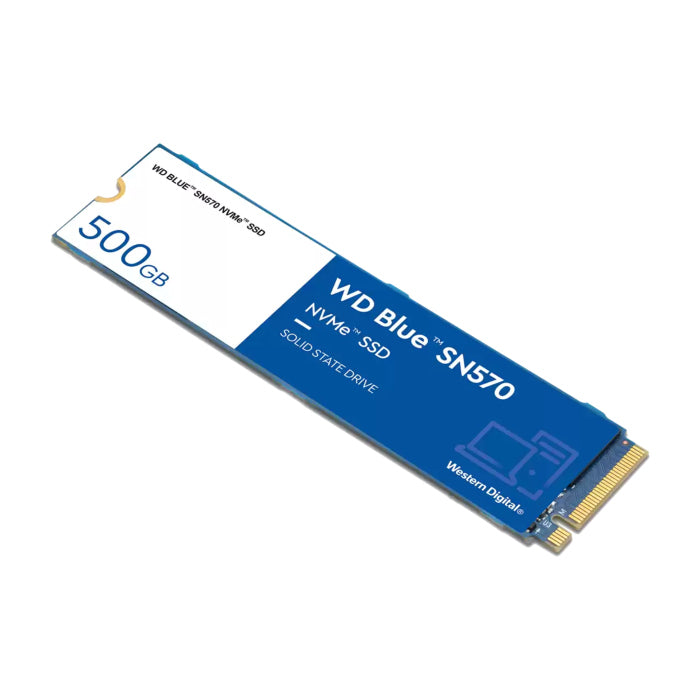 WD Blue SN570 500GB M.2 2280 PCIe Gen3 x4 NVMe SSD RW 3500/2300MB/s