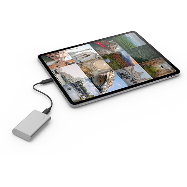 LaCie 2TB Portable USB 3.1 Type-C External SSD v2 (3-years warranty)