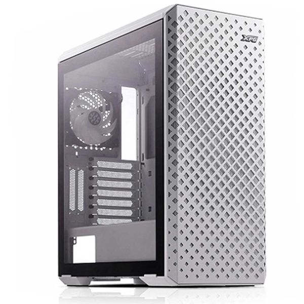 XPG Defender Pro Mid-Tower Chassis PC Case - White