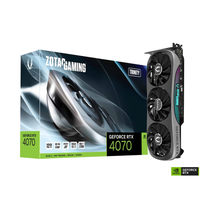 Zotac Gaming GeForce RTX 4070 Trinity 12GB GDDR6X Graphics Card